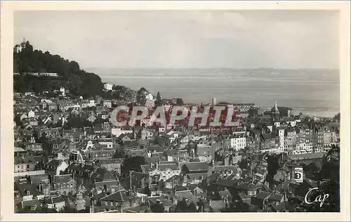 Cartes postales moderne Honfleur Panorama vers Honfleur et Le Havre