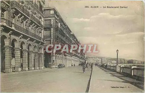 Ansichtskarte AK Alger Le Boulevard Carnot