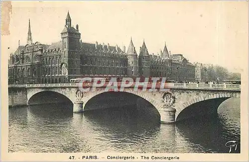 Cartes postales Paris Conciergerie