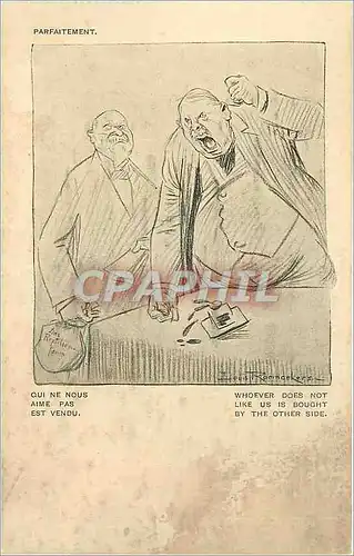 Cartes postales Parfaitement Qui ne nous aime pas est vendu