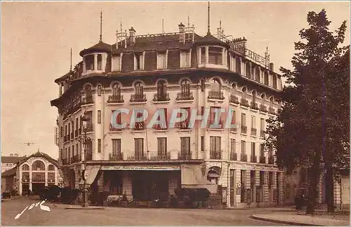 Ansichtskarte AK Toute La France Hellogravure de Luxe Tarbes H P Le Grand Hotel Moderne Place de Verdun