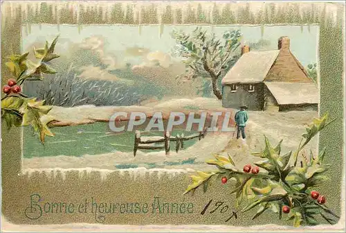 Cartes postales Bonne et Heureuse Annee