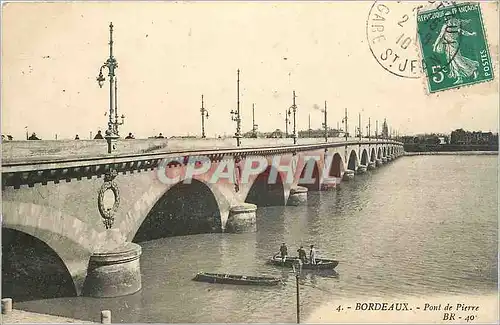 Cartes postales Bordeaux Pont de Pierre