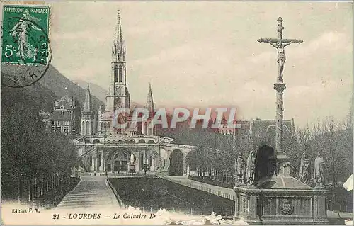 Cartes postales Lourdes Le Calvaire