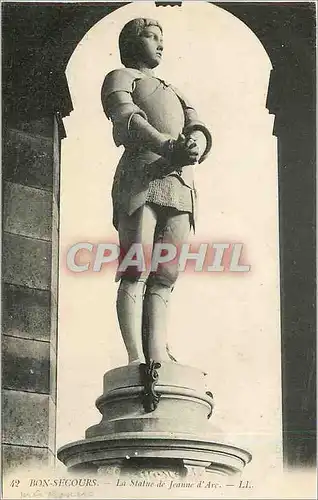 Ansichtskarte AK Bon Secours La Statue de Jeanne d'Arc