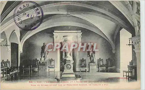 Cartes postales Pau Le Chateau d'Henri IV Vase de Sevres
