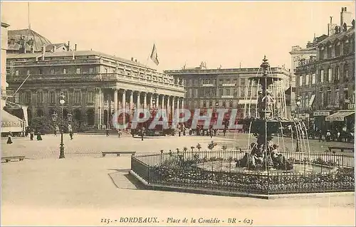 Cartes postales Bordeaux Place de la Comeche