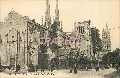 Cartes postales Bordeaux Cathedrale St Andre