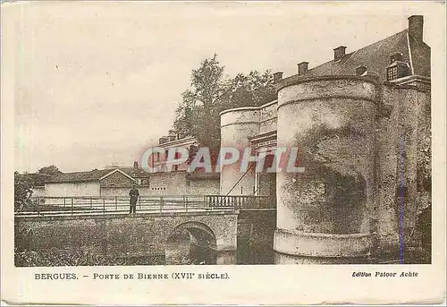 Cartes postales Bergues Porte de Bierne