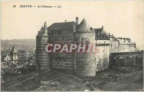 Cartes postales Dieppe Le Chateau