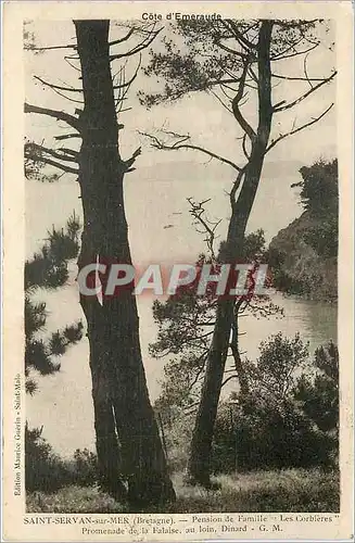 Cartes postales Saint Servan sur Mer Bretagne Pension de Famille Les Corbieres