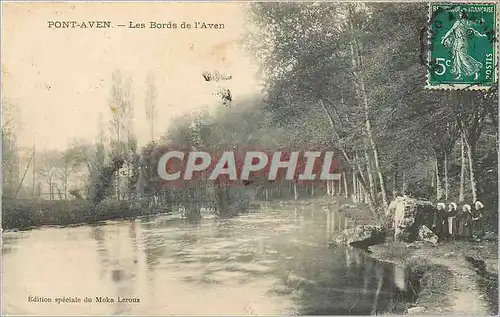 Cartes postales Pont Aven Les Bords de l'Aven