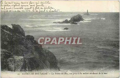 Cartes postales Cotes de Bretagne La Pointe du Raz