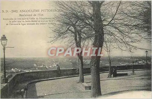 Cartes postales Angouleme Pittoresque Boulevard de l'Est