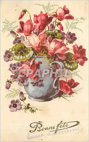Cartes postales Bonne Fete Fleurs