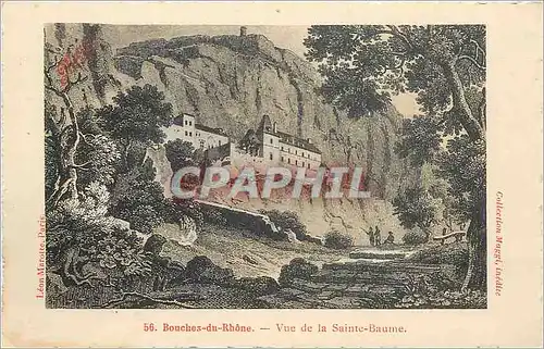 Cartes postales Bouches du Rhone Vue de la Sainte Baume