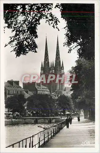 Cartes postales Quimper Finistere Les allees de Loc Maria