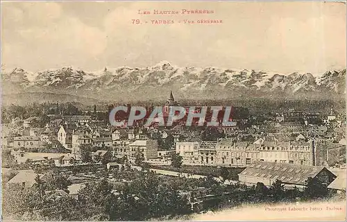 Cartes postales Tarbes Vue generale