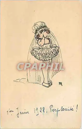 Cartes postales Enfant Mariage
