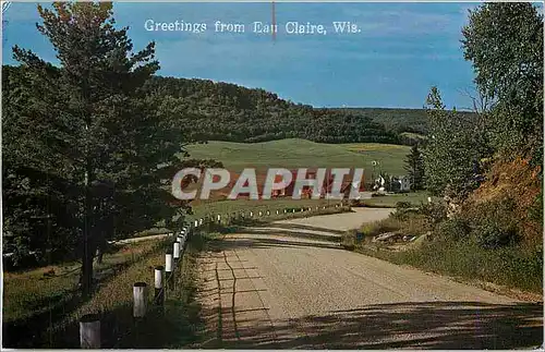 Cartes postales moderne Greetings from Eau Claire Wis