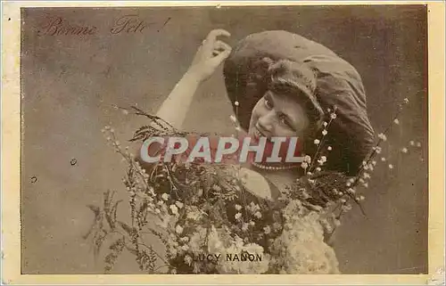 Cartes postales Bonne Fete Fleurs Femme