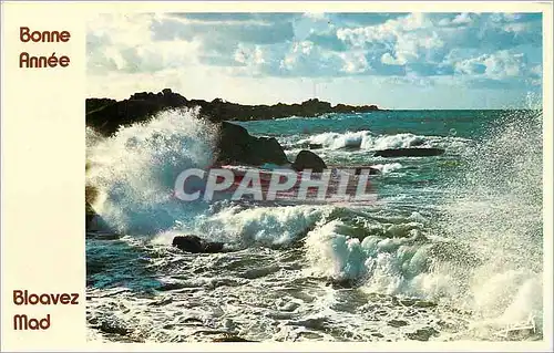 Cartes postales moderne Bonne Annee Bretagne