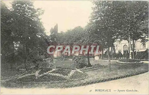 Cartes postales Bordeaux Square Gambetta