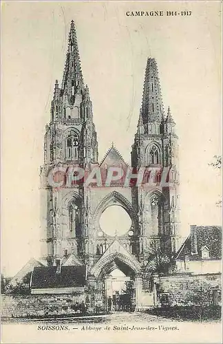 Cartes postales Soissons Abbaye de Saint Jean des Vignes