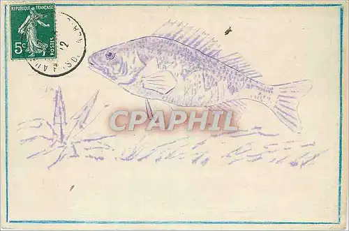 Cartes postales Poisson