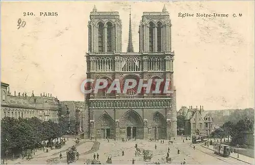 Cartes postales Paris Eglise Notre Dame