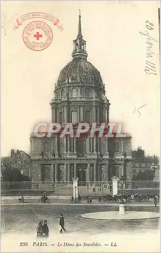 Ansichtskarte AK Paris Le Dome des Invalides