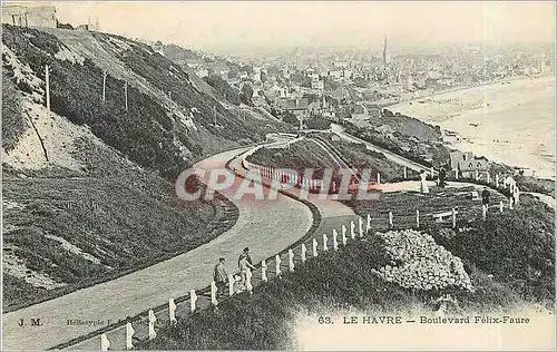 Cartes postales Le Havre Boulevard Felix Faure