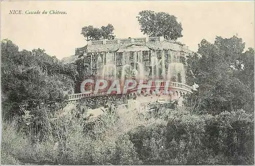 Cartes postales Nice Cascade du Chateau