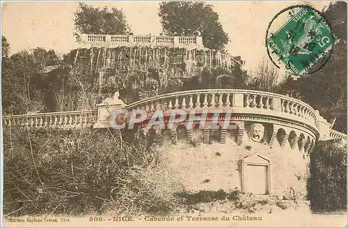 Cartes postales Nice Cascade et Terrasse du Chateau