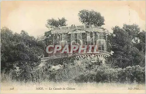 Cartes postales Nice La Cascade du Chateau