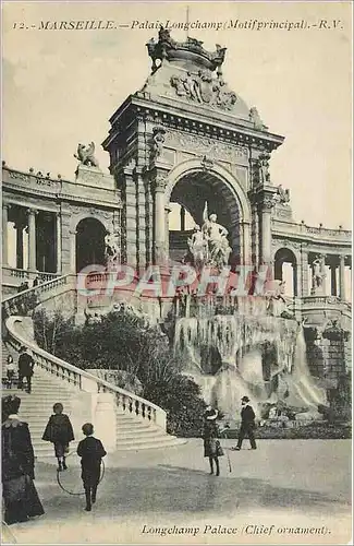 Cartes postales Marseille Palais Longchamp Motifprincipal