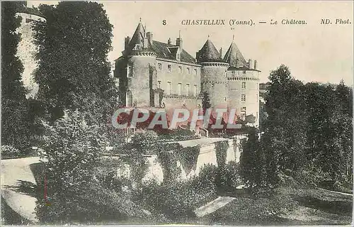 Ansichtskarte AK Chastellux Yonne Le Chateau