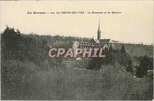 Cartes postales La Pierre Qui Vire Le Monastere et les Dortoirs