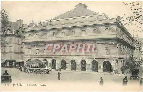 Cartes postales Paris L'Odeon