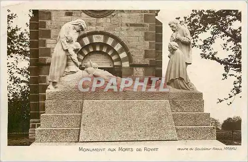Cartes postales Monument aux Morts de Royat