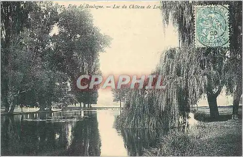 Cartes postales Bois de Boulogne Lac du Chateau