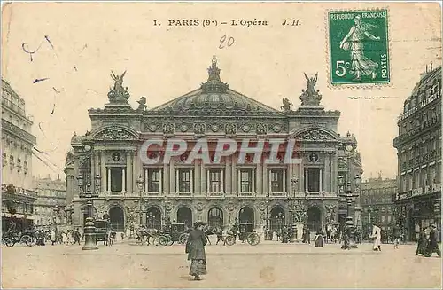 Cartes postales Paris L'Opera