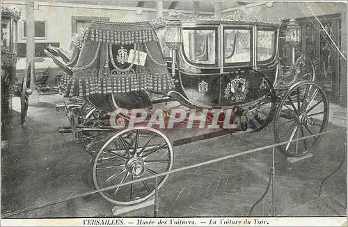 Ansichtskarte AK Versailles Musee de Versailles La Voiture du Tsar Russie Russia