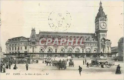 Cartes postales Paris La Gare de Lyon