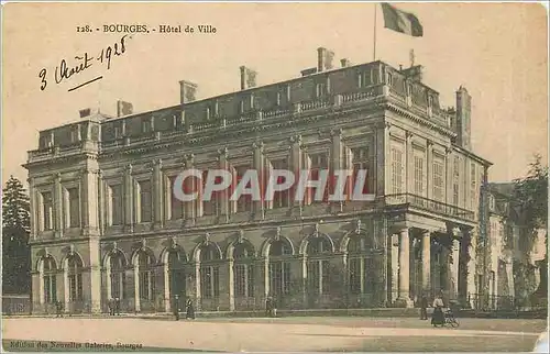 Cartes postales Bourges Hotel de Ville