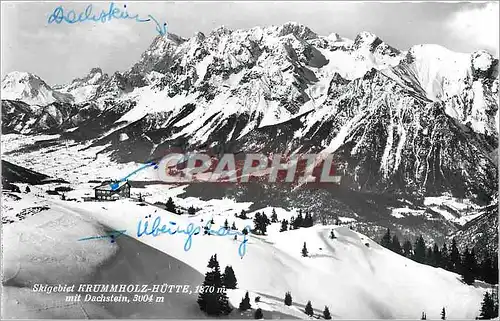 Cartes postales moderne Skigebiet Krummholz Hutte mit Dachstein