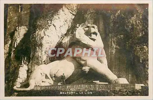 Cartes postales Belfort - Le Lion