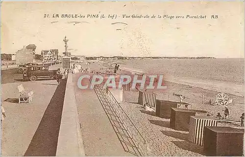 Ansichtskarte AK La Baule-les-Pins - Vue generale de la Plage vers Pornichet