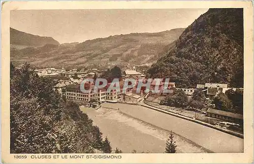 Cartes postales Cluses et le Mont St-Sigismond