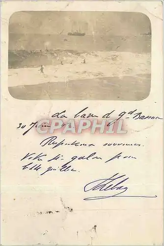 CARTE PHOTO Cote d'Ivoire Grand Bassam 1902